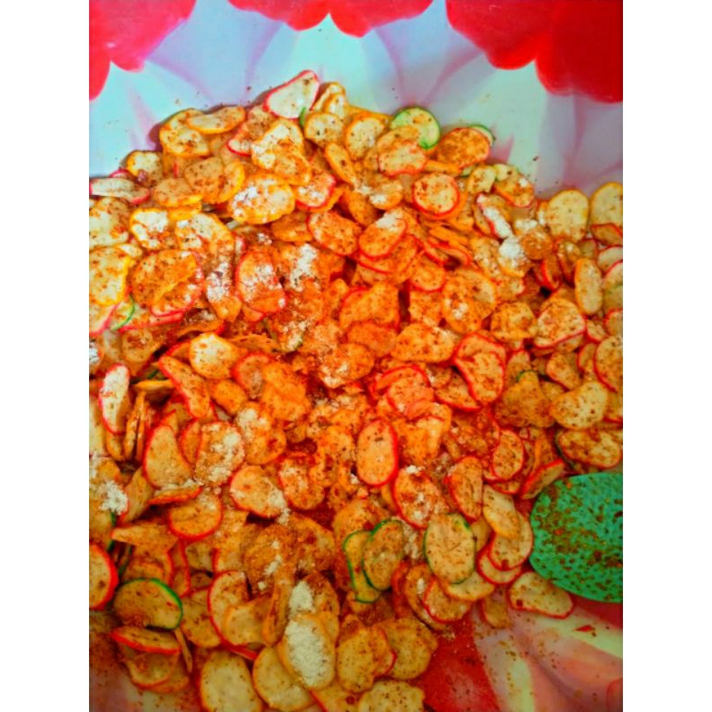 

kripik seblak pedas mamah santi