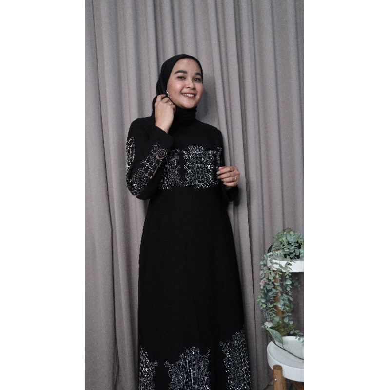Baju Gamis Muslimah Susan Mewah N1978