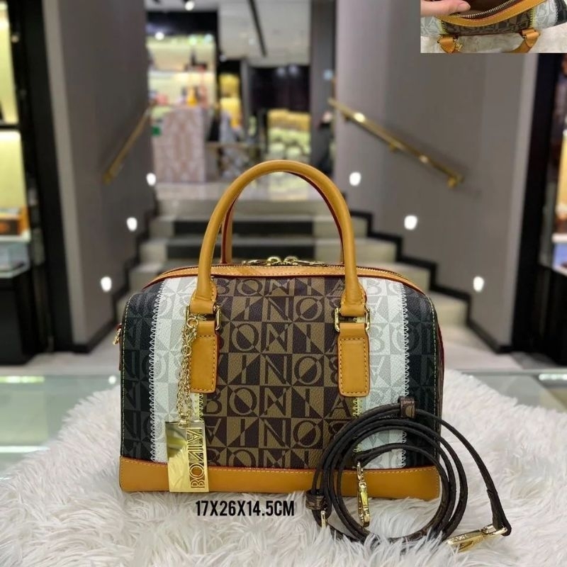 tas bonia original speedy M monogram 3warna singapore