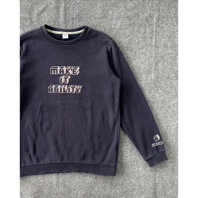 CREWNECK SFIT SECOND BRAND ORIGINAL