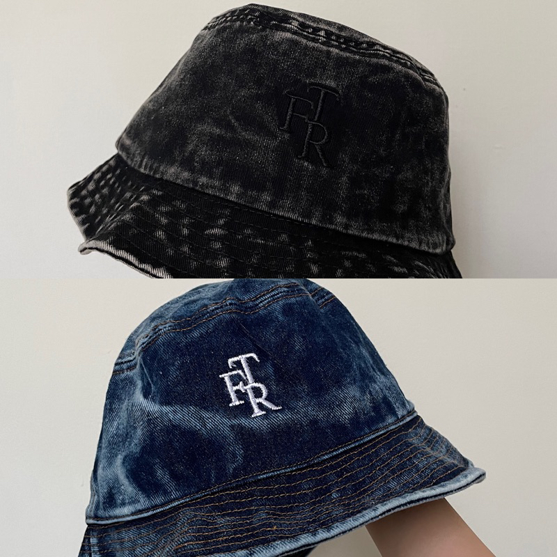 First Time Round - Classic Bucket Hat - Denim Black/Denim Blue