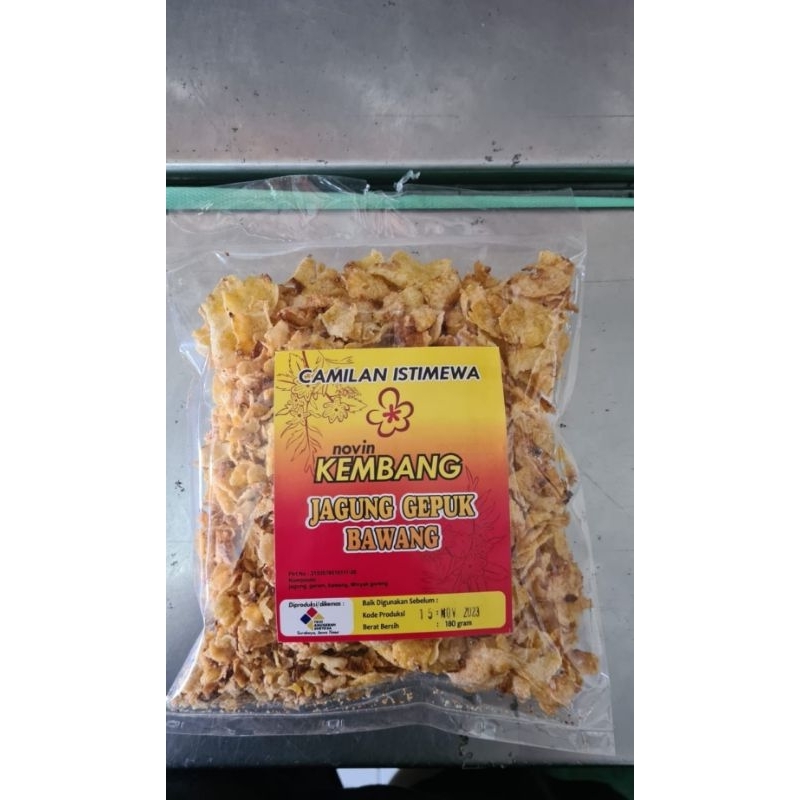 

✨️termurah✨️JAGUNG GEPUK BAWANG 180gr