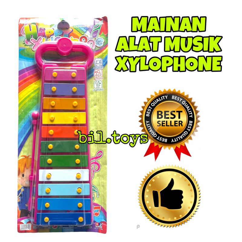 MAINAN ALAT MUSIK XYLOPHONE / MAINAN ALAT MUSIK KULINTANG