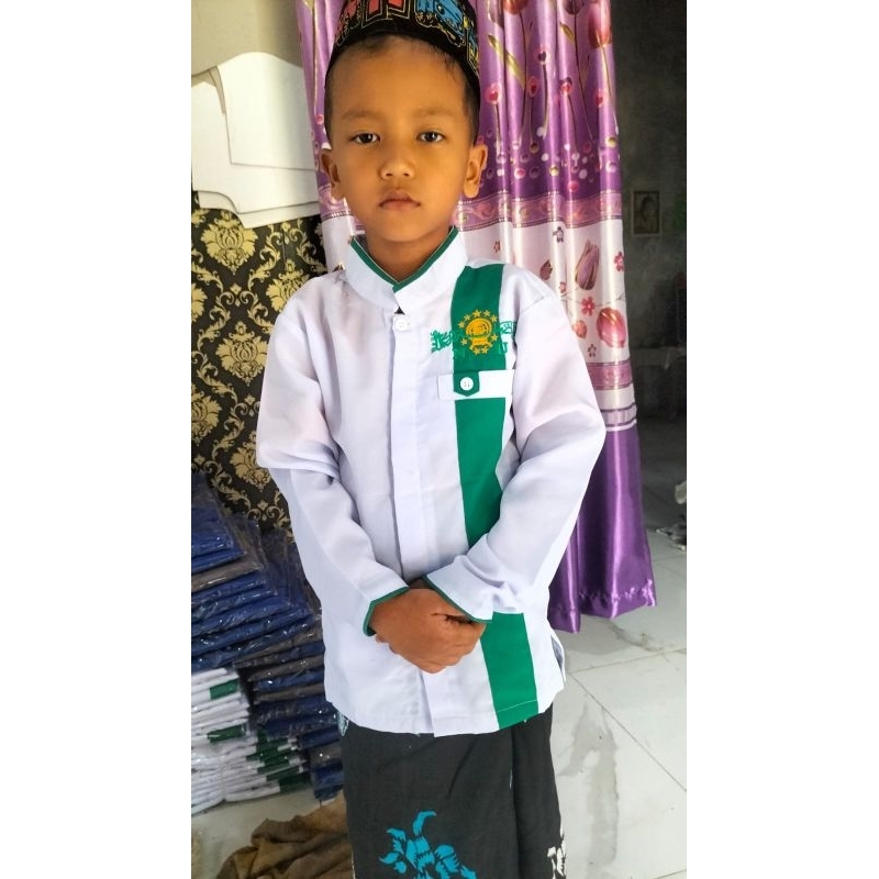 Baju koko nu anak laki laki umur 5th sampe 12tahun