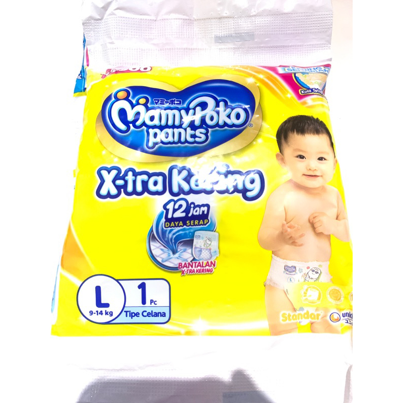 Pampers Mamypoko Ukuran L | RENCENG 10 PCS
