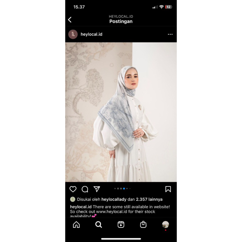 Scarf Heylocal.id Classic Forest Tarkine