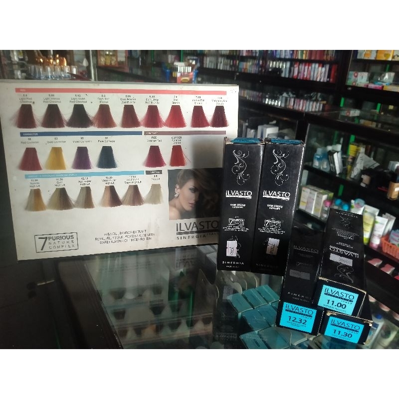 ilvasto hair color 60ml | semir ilvasto hight lift| ilfasto colour white