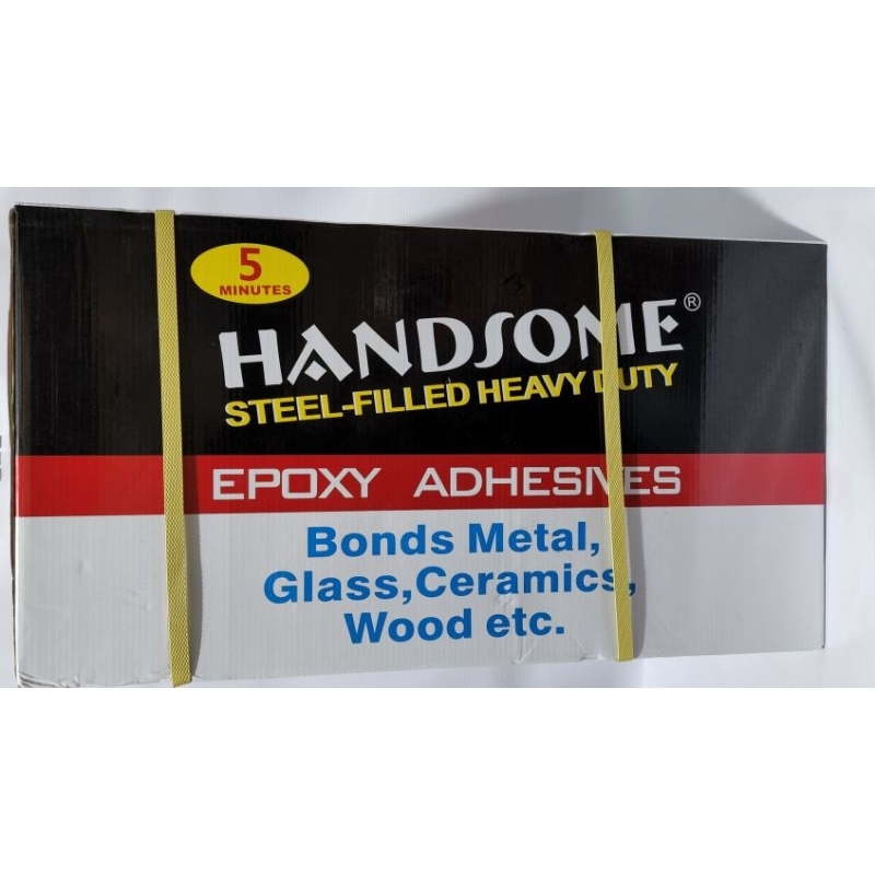 LEM EPOXY 5 MENIT HANDSOME ( ISI 12 PCS)