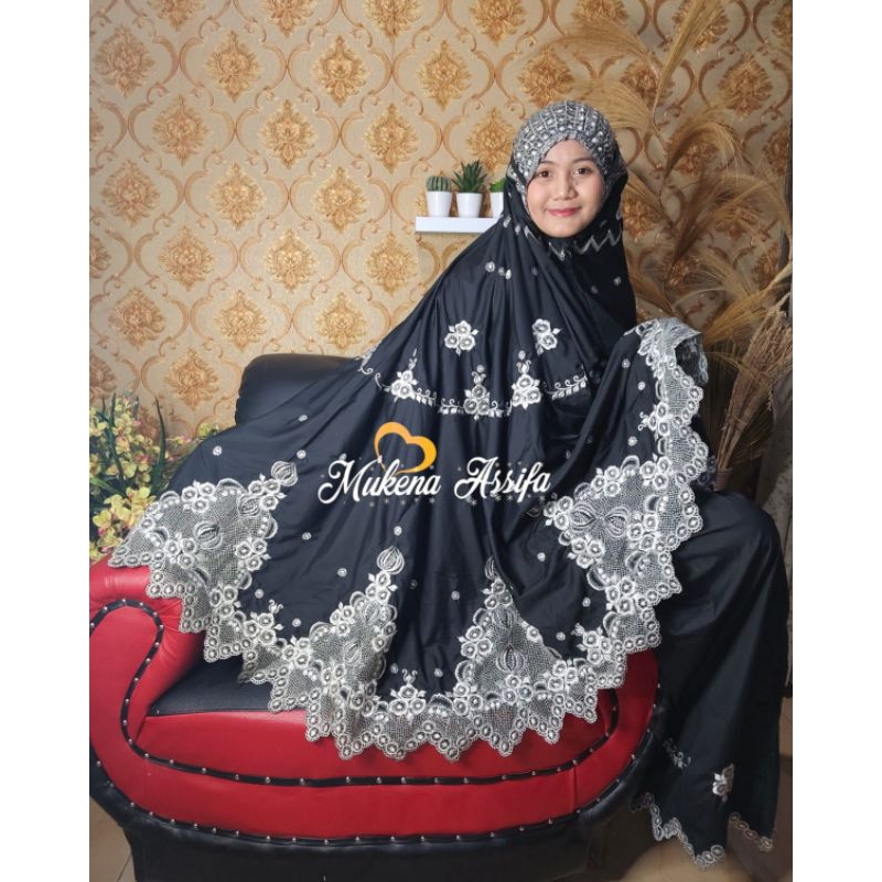 mukena exslusif bordir padang mukena premium mewah