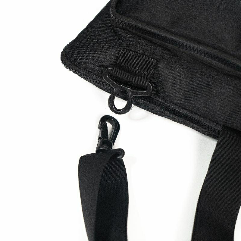 MARKICABS [Deriana - Black] Short Fin Bag