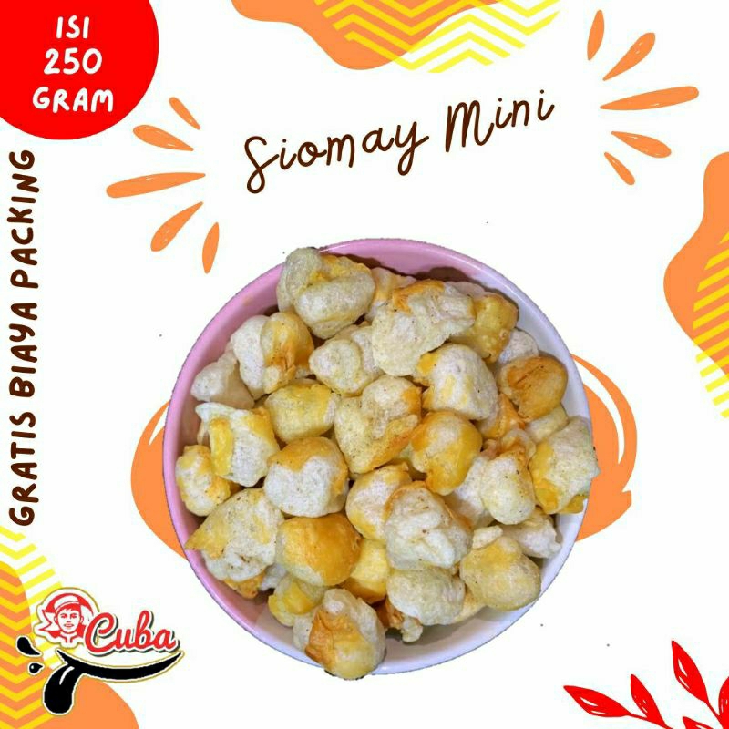 

Siomay Mini 250Gram / 1Kg, Gurilem, Cimol Pangsit, Toping Seblak, Baso Aci, Cuanki