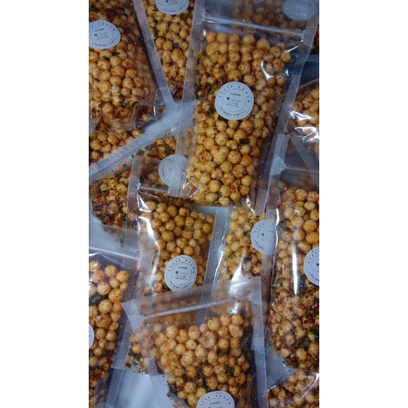 

Pilus Kencur Pedas/Pilus Cikur/Tiktak Pilus/Pilus Topping Bakso Aci/Pilus Topping Seblak