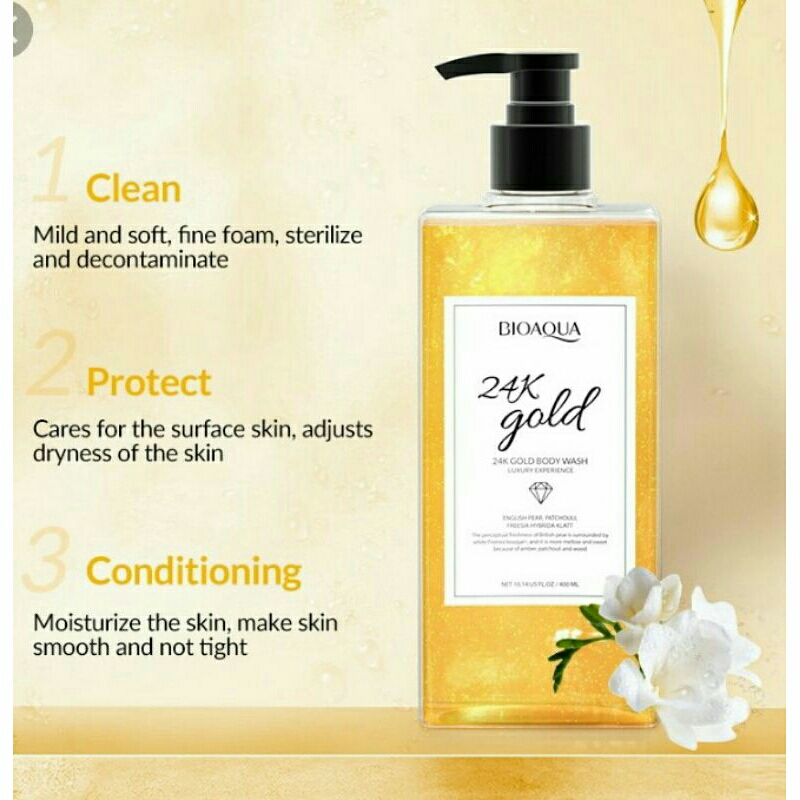 Bioaqua 24K GOLD BODY WASH