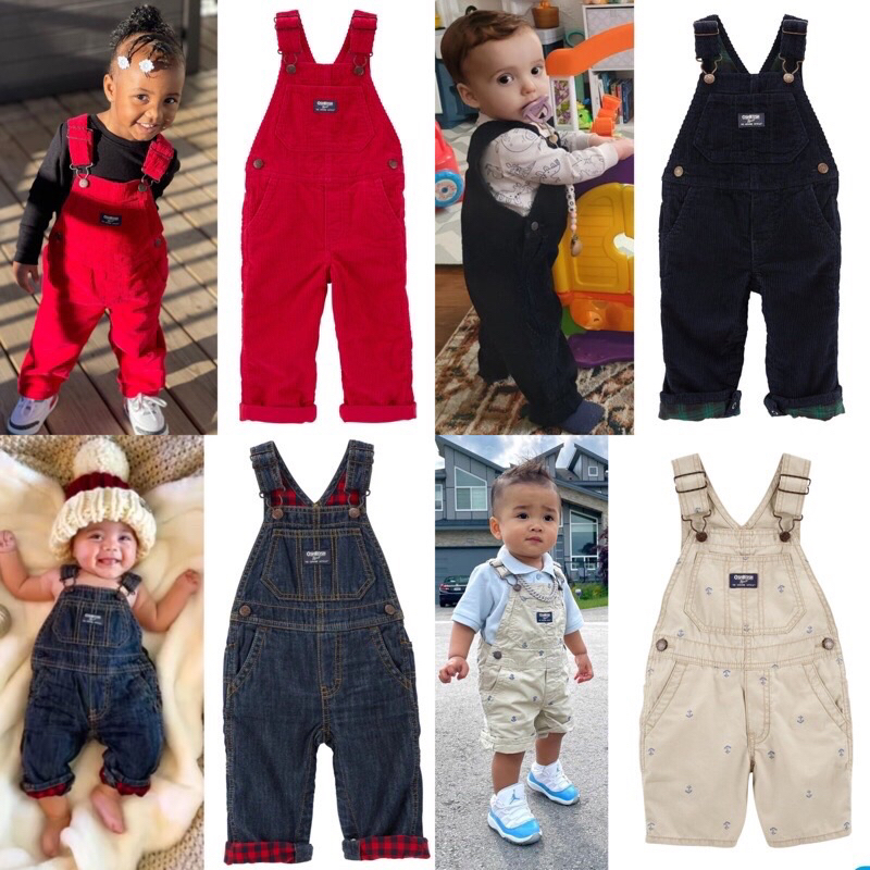 Overall anak laki laki perempuan oshkosh