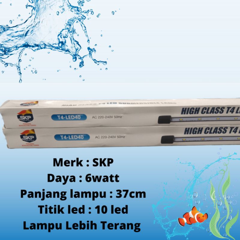 Promo Murah Lampu Led celup Aquarium SKP T440