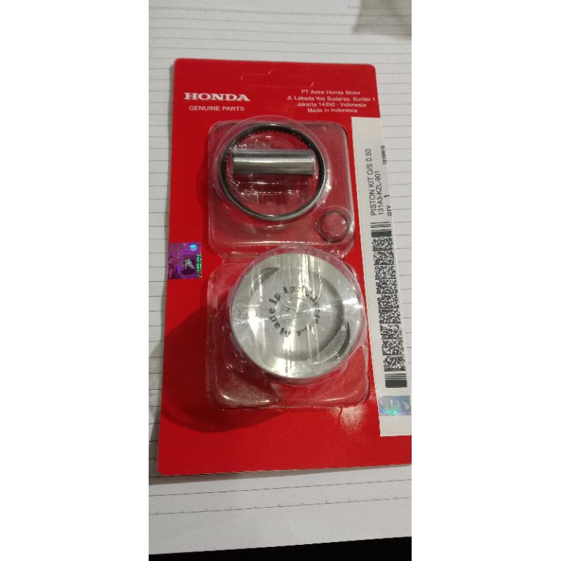 Piston Kit Beat Fi OS 50 Honda KZL