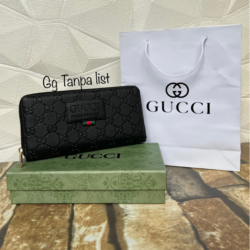 Dompet 1 Resleting Bahan Emboss