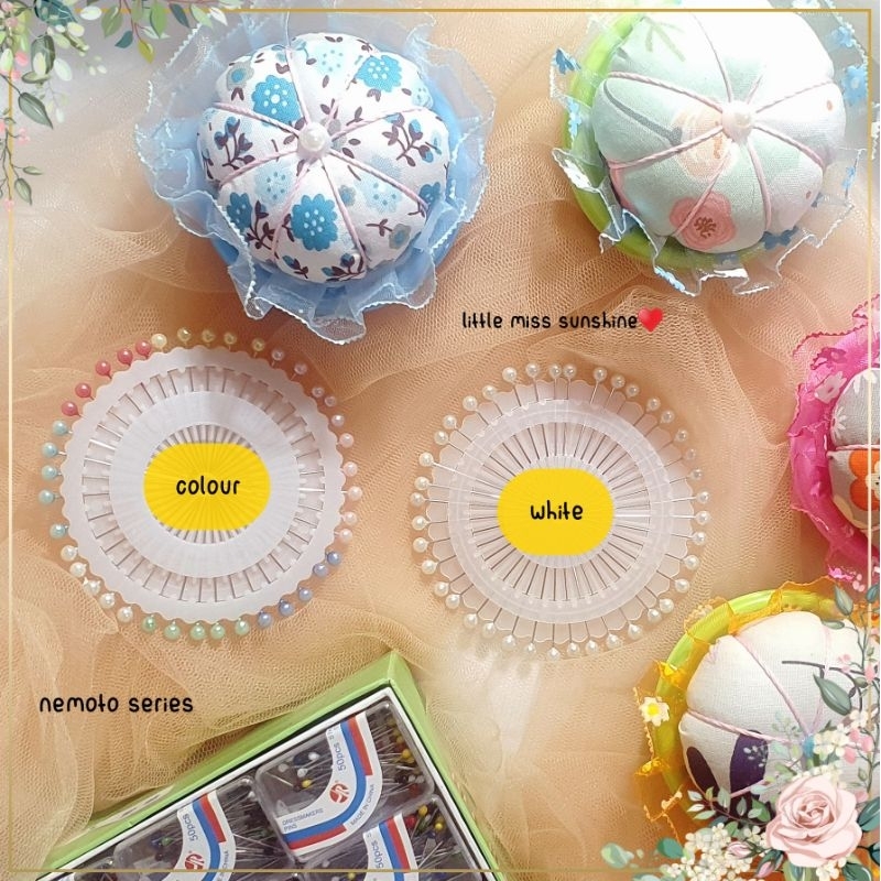 Jarum Pentul Brand ABC NEMOTO SUPER High Quality Warna Warni Pastel Soft Accecories Untuk Hijab Kerudung Jilbab Mukena Niqab Cadar Kain Menjahit Kain Pengait Tempel Baik Bagus Grosir Termurah Little Miss Sunshine Malang Siap Kirim Instan