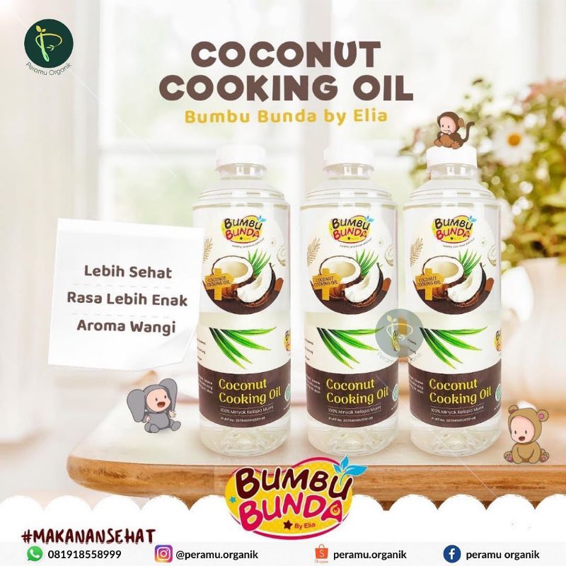 

Coconut cooking oil Bumbu bunda