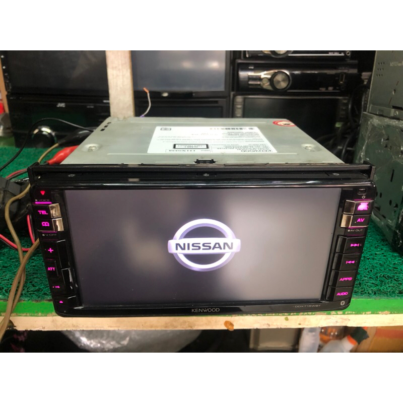 Head unit Kenwood DDX715wbt eks Nissan