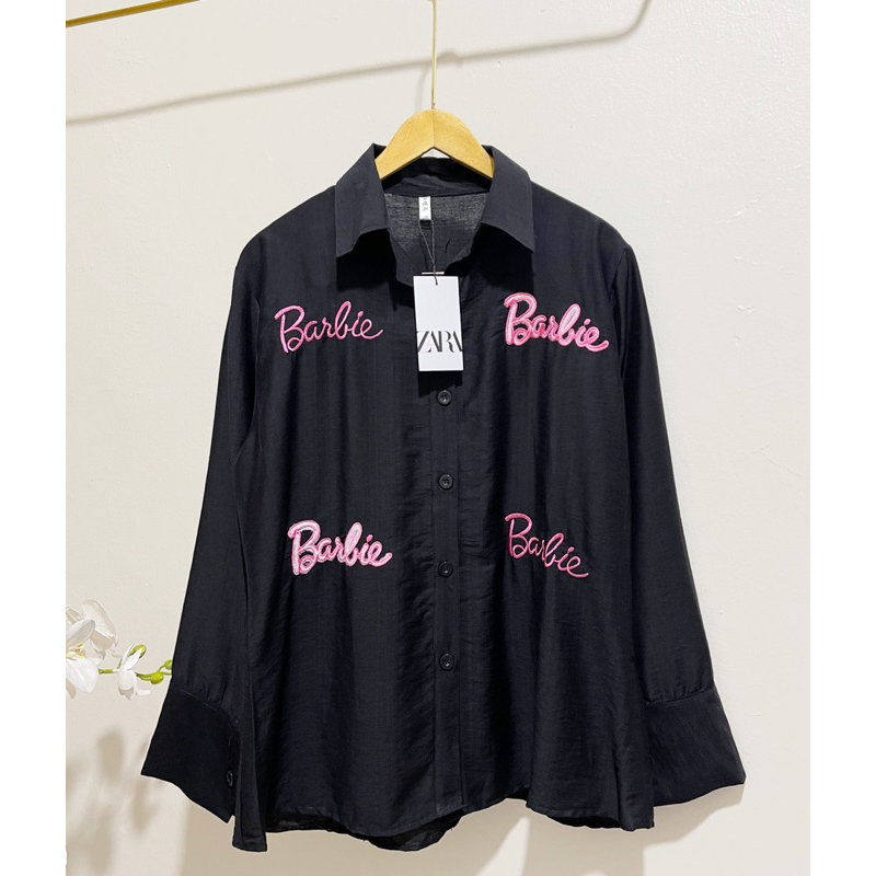 Baju kemeja barbie Rayon Diamon LEMBUT ADEM / kemeja rayon / kemeja wanita / kemeja santai / kemeja kerja/ kemeja kasual/kemeja barbie rayon