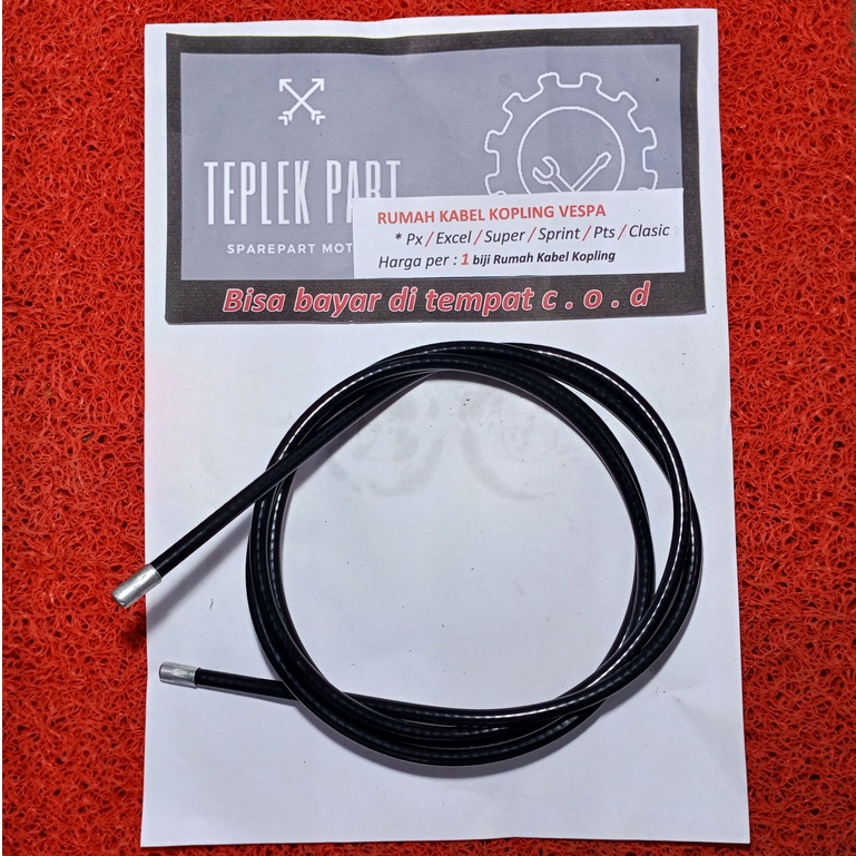Rumah Kabel Kopling Vespa/Kabel Kopling Luar Vespa/Kabel Gas Luar Vespa/Rumah Kabel Kopling Panjang
