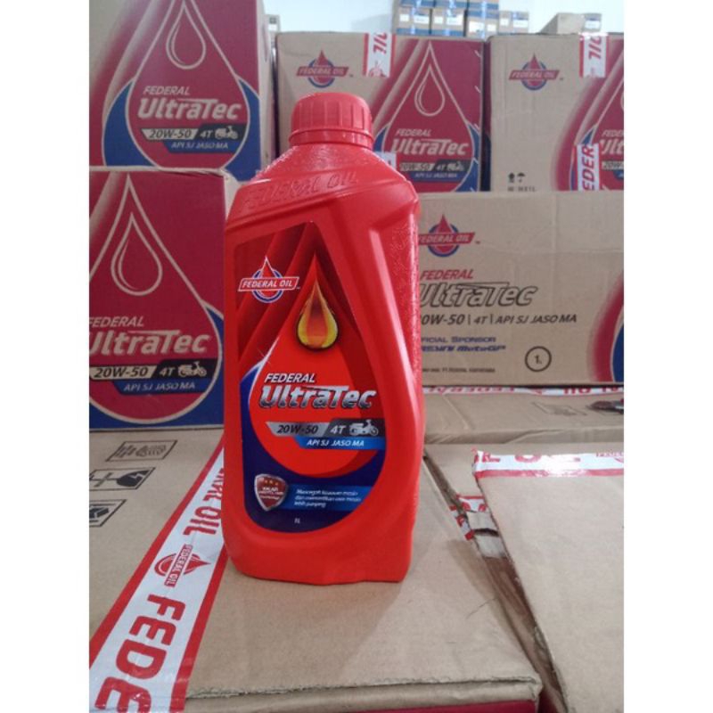 Oli Federal Ultratec 0,8 Liter, 1 dus isi 24 botol