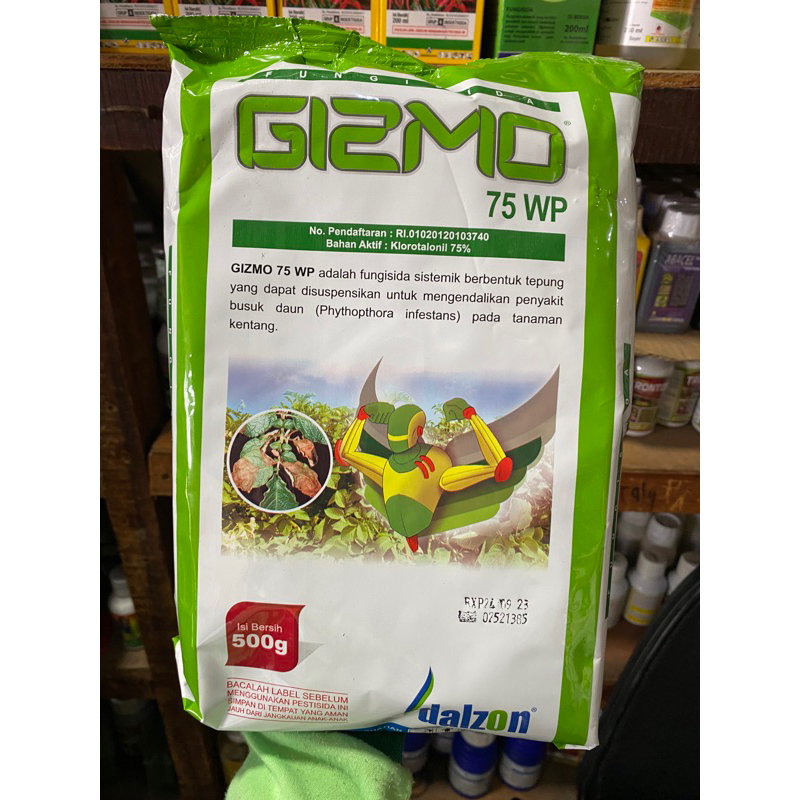 Fungisida gizmo 75WP isi 500gram