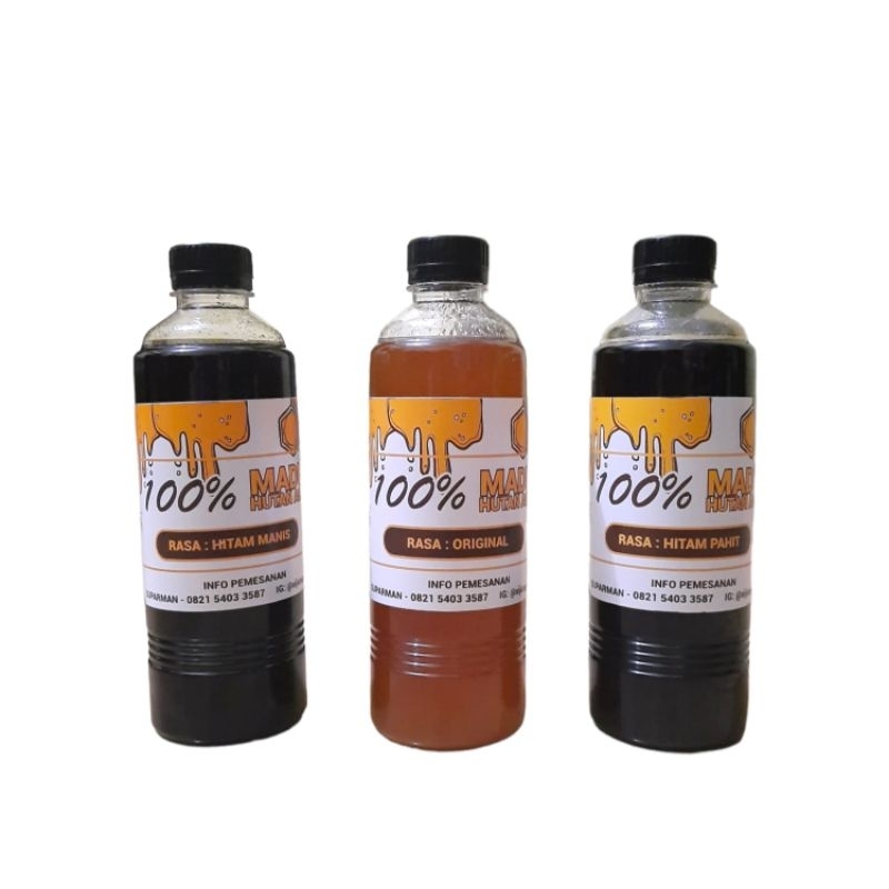

Madu Hutan Alami dan Murni (Raw Honey) 500 ml