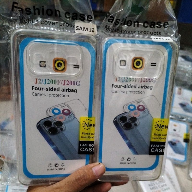 Soft Case Clear Space Bening Samsung J2/J200F/J200G Casing Pelindung Camera
