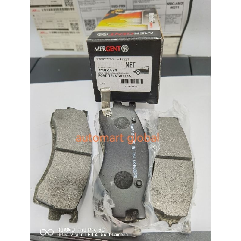 brake pad kampas rem Ford lynx telstar Cronos mazda premacy