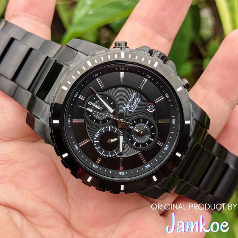 Jam Tangan Alexandre Christie Tipe 6141 MC Second Bekas Pakai Strap Rantai Krepyak Stainlisteel Orig