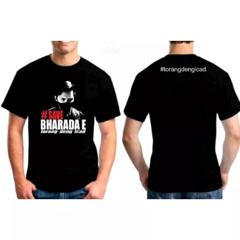 T-shirt DISTRO BHARADA E / KAOS PRIA DAN WANITA