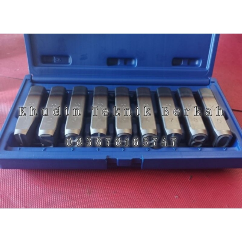 

Masus Germany Angka Ketok 20 mm Stamp Punch 0 - 8