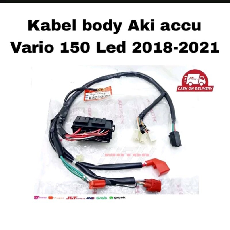 Kabel Cabel body bodi Aki Accu Vario 150 LED Honda Vario 150 2015 ori Ygp K59
