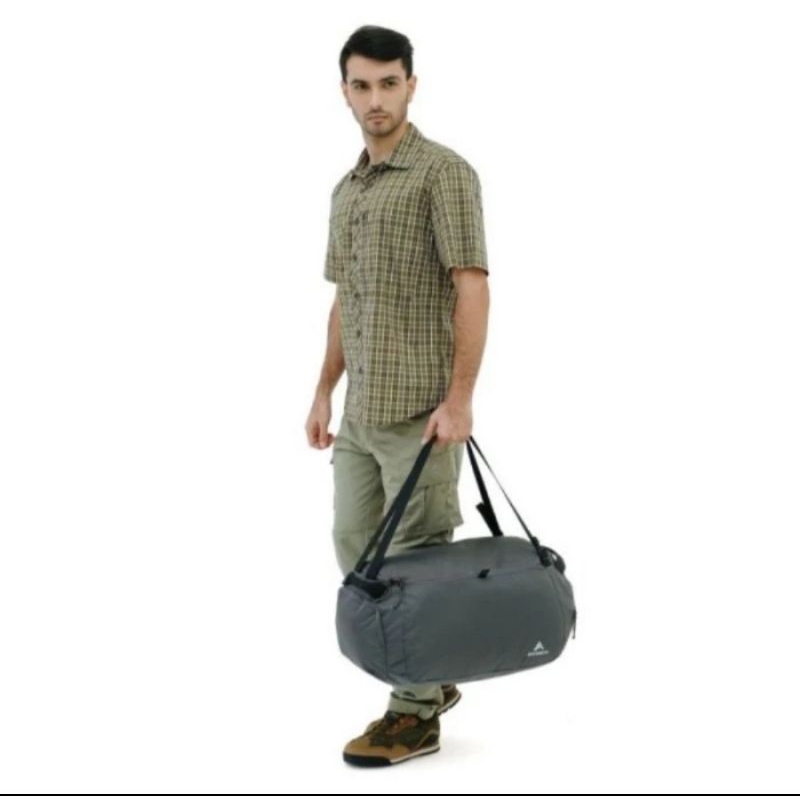 Tas Travel Eiger-r1989 Pangolin 30L Folded Duffle bag Tas jinjing treveling - merah