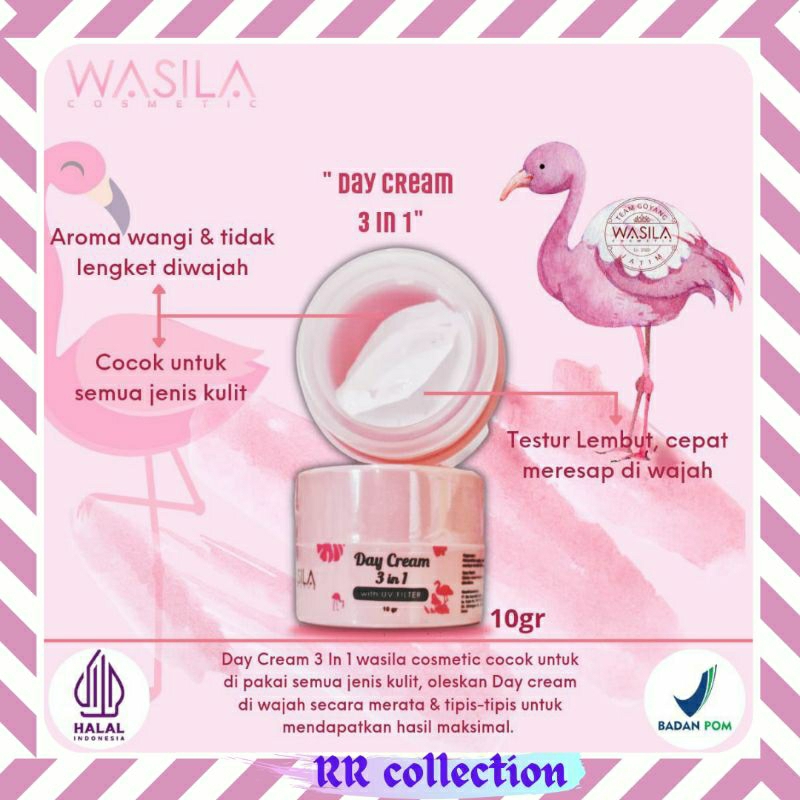 [Wasila Cosmetic] Day Cream 3in1