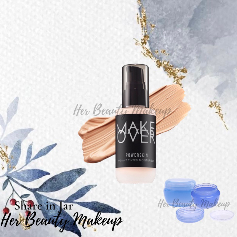 Share in Jar M*ke Over Poweskin Radiant Tinted Moisturizer