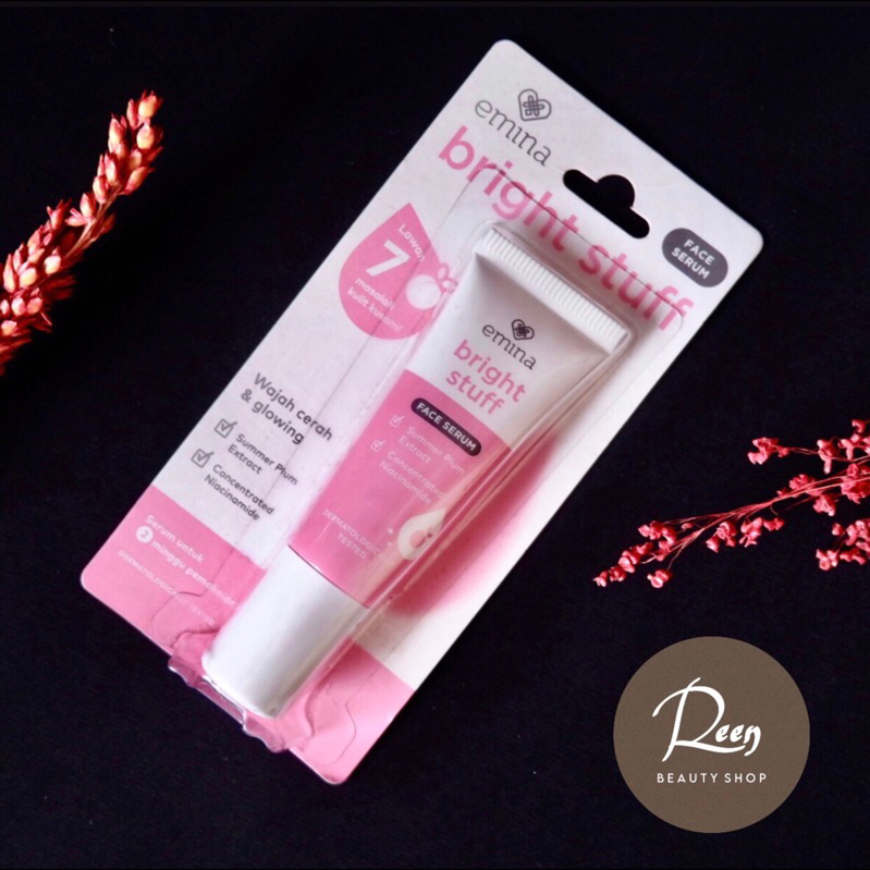 Emina Bright Stuff Face Serum 7,5ml (Ori 100%)