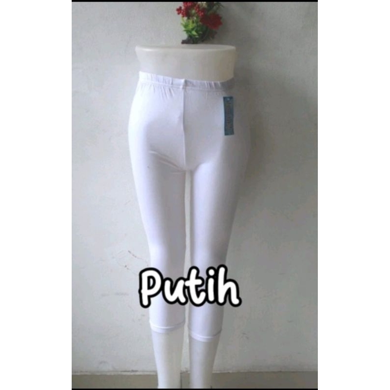 Legging Pendek 3/4 Spandex Premium