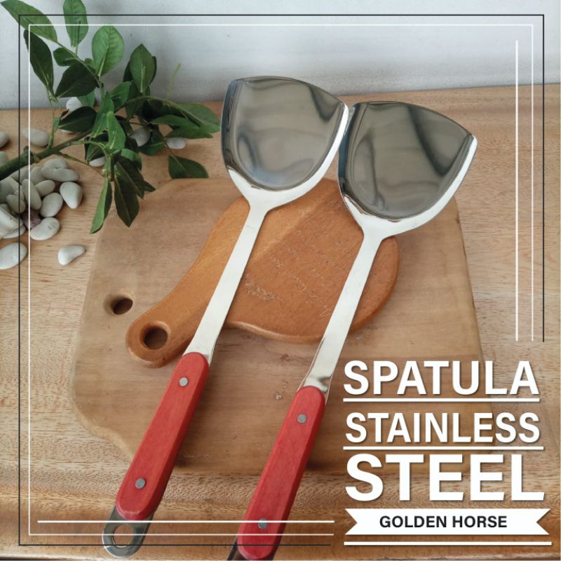 Spatula Stainless Steel Golden Horse