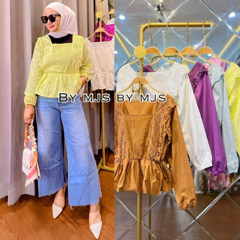 BLOUSE KATUN MIX RENDA IMPORT