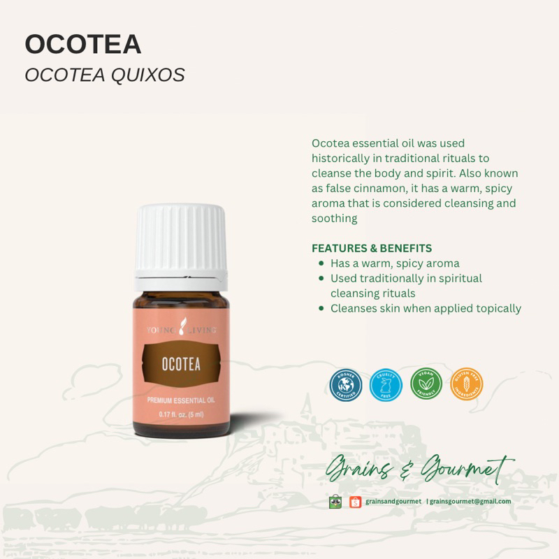 Young Living / YL - Ocotea Essential Oil / EO