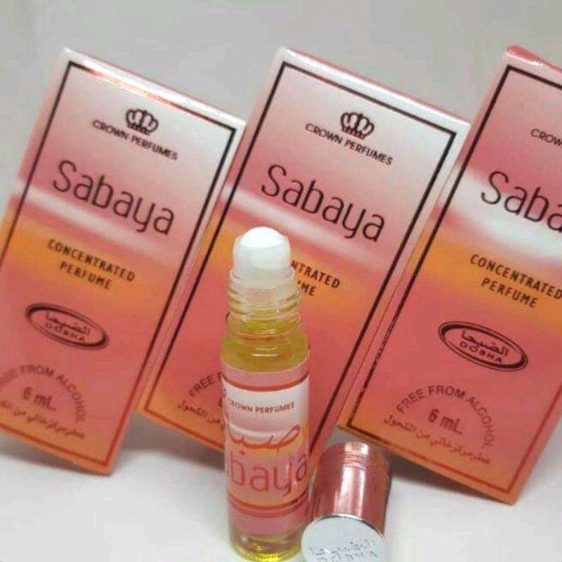 Parfum Dobha SABAYA Roll On 6ml Non Alkohol