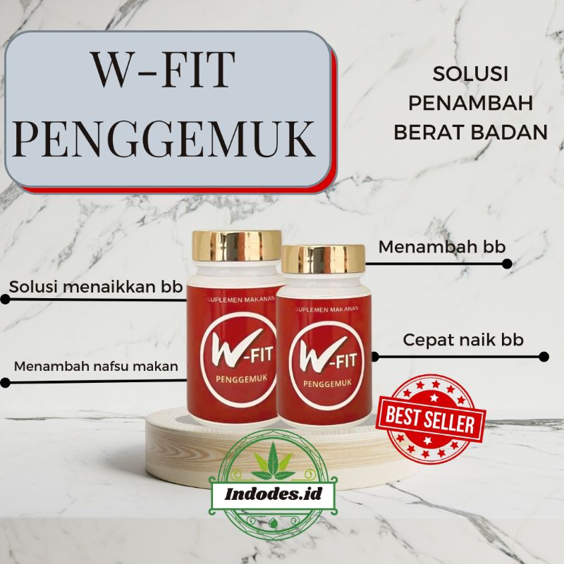 W-FIT PENGGEMUK BADAN ORIGINAL 100%
