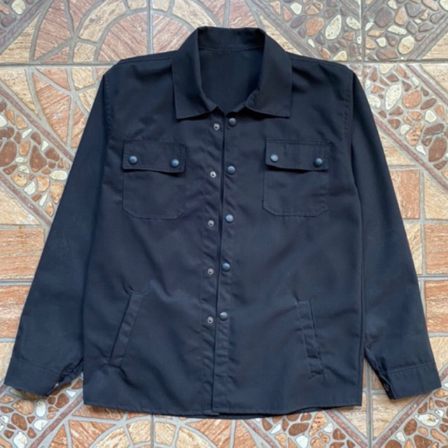 Jaket semi parka canvas