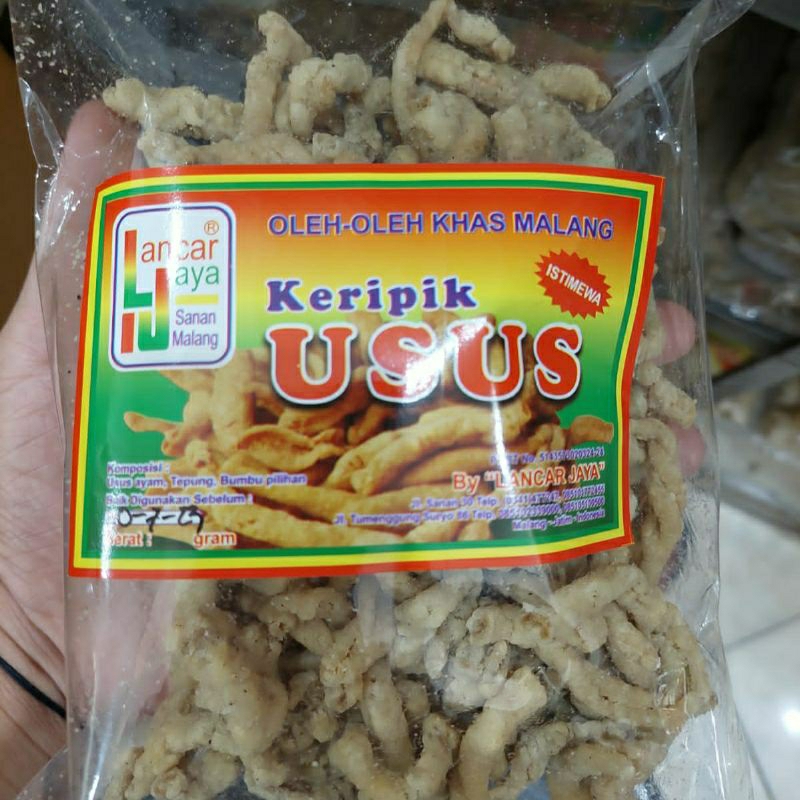 

KERIPIK USUS MERK LANCAR JAYA