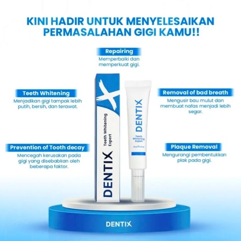 DENTIX TEETH WHITENING EXPERT MEMUTIHKAN GIGI KUNING