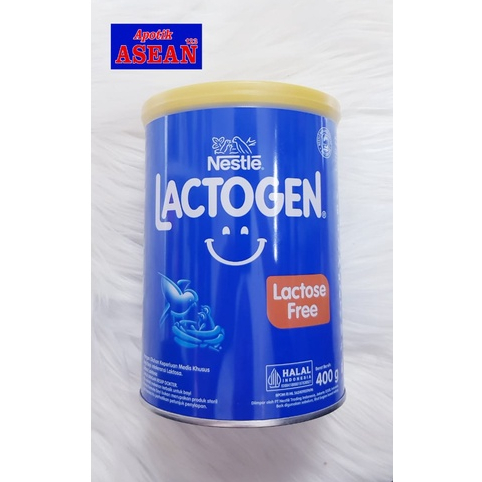 LACTOGEN LACTOSE FREE USIA 0 - 12 BULAN  ISI 400GR