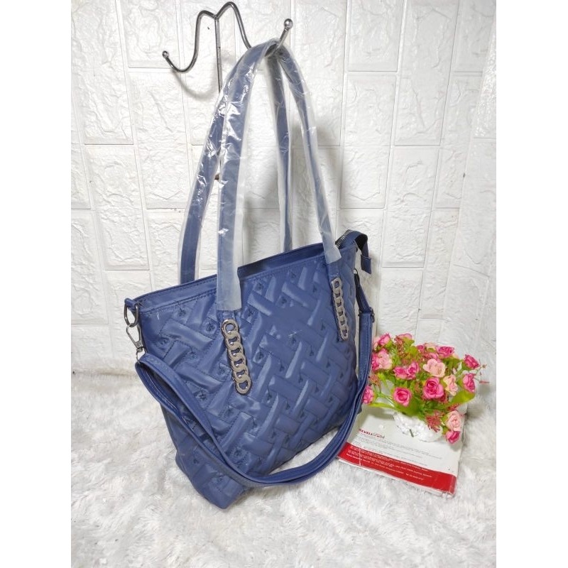 Tote Bag Wanita Bordir Acc Rantai Terbaru